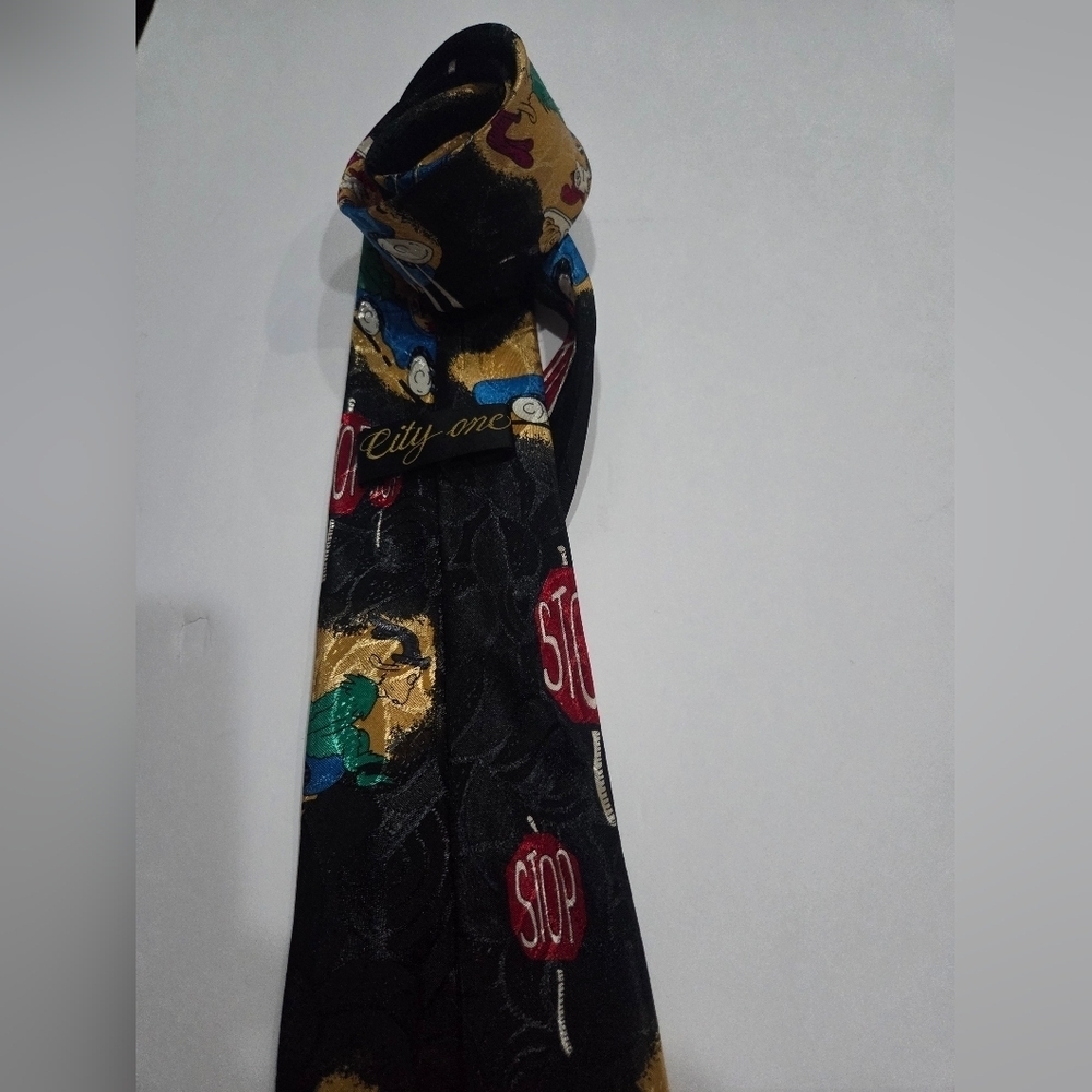 Vintage City One Dr.Seuss Print Necktie - Picture 2 of 5